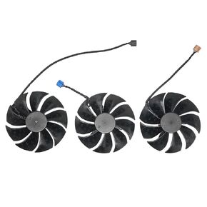 3 قطع/وحدة مروحة تبريد بديلة لبطاقة الرسومات متوافقة مع EVGA RTX 3070 3080 3080 Ti 3090 FTW3 Ultra Gaming، 87 مم، PLD09220S12H in Kuwait