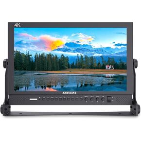 ANDYCINE C173S 17.3 بوصة دقة 1920x1080 4K HDMI 3G-SDI شاشة إنتاج البث والمدخل، شاشة مدير سطح المكتب مع YPbPr، فيديو in Kuwait