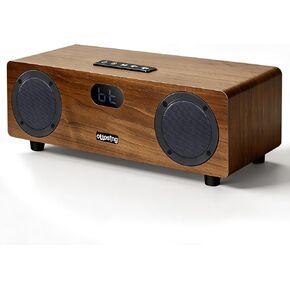 مكبر صوت بلوتوث 2.0 قناة 40 وات، بلوتوث 5.0 مع بصري/محوري/HDMI ARC/AUX/USB، مكبر صوت خشبي ضبط DSP يدعم MP3/WAV، صوت ستيريو للمنزل/الداخلي in Kuwait