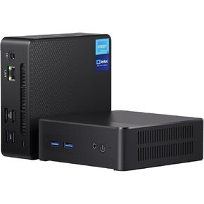 Mini PC Desktop, Pentium Gold 6500Y (Up to 3.4GHz), 32GB DDR3 512GB M.2 SSD, Micro Computer Support 4K Dual Display, Dual WiFi, BT 5.0, Small Form Factor Business Office Home PC in Saudi Arabia