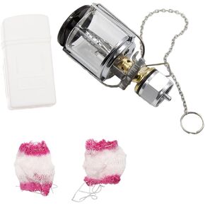 YARNOW Camping Lamp Gas Powered Light with Protective Covers and Storage Box Portable Outdoor Gas Lantern for Hiking and Tent Illumination in Kuwait