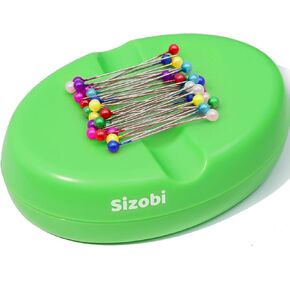Sizobi Magnetic Pin Holder, Magnetic Pin Cushions for Sewing, Sewing Needle Magnetic Quilting Pins Holder Organizer, Magnetic Bobby Pin Holder, Magnetic Paper Clip Holder(Sewing pins not Included) in Kuwait