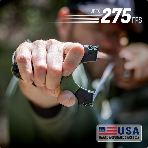 حزمة SimpleShot Scout LT2 Slingshot مع الهدف، وذخيرة من الفولاذ والطين، ومجموعتين من الأشرطة، ومرفق شريط مشبك متكامل، ومشاهد من الألياف البصرية، ومقاييس مقبض معيارية، من المبتدئين إلى المحترفين in Saudi Arabia