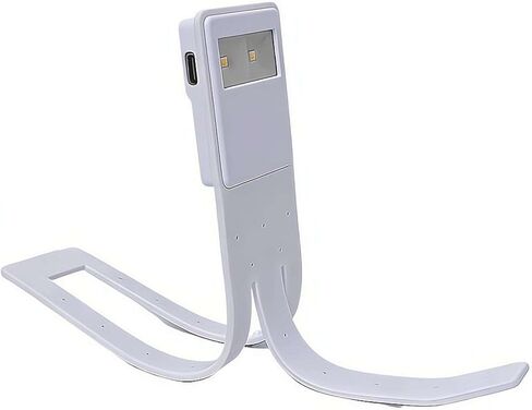 Rechargeable Book Light for Kindle – Clip-on LED Reading Lamp,Portable Bookmark Light with 3 Color Temperatures Adjustment,TPR Flexible Stand,Eye-Caring Bedtime Lamp for Kids Book Lovers (Pink) in Saudi Arabia