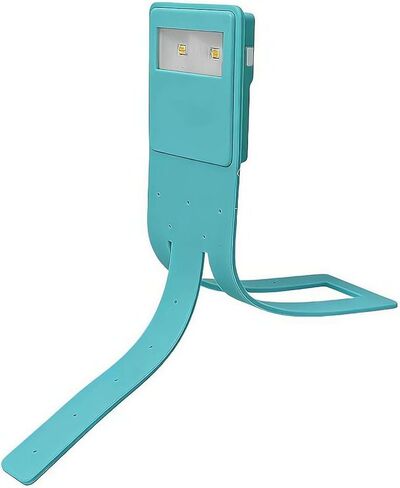 Rechargeable Book Light for Kindle – Clip-on LED Reading Lamp,Portable Bookmark Light with 3 Color Temperatures Adjustment,TPR Flexible Stand,Eye-Caring Bedtime Lamp for Kids Book Lovers (Pink) in Saudi Arabia
