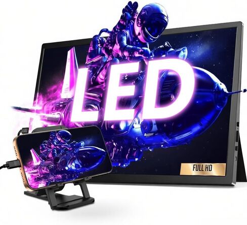 مكبر الهاتف المحمول VUM بشاشة عرض LED مقاس 15.6 بوصة، وموسع شاشة HD مع تحسين Soundstage ثلاثي الأبعاد، مناسب لأفلام الفيديو والألعاب، ويدعم المفتاح 1، والهاتف، والكمبيوتر المحمول، وهدية ذكية للعائلة in Kuwait