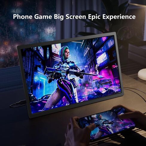 مكبر الهاتف المحمول VUM بشاشة عرض LED مقاس 15.6 بوصة، وموسع شاشة HD مع تحسين Soundstage ثلاثي الأبعاد، مناسب لأفلام الفيديو والألعاب، ويدعم المفتاح 1، والهاتف، والكمبيوتر المحمول، وهدية ذكية للعائلة in Kuwait