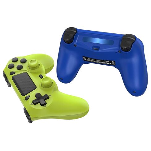 SHINXIN 2 وحدة تحكم لاسلكية متوافقة مع PS4/Slim/Pro/PC مع اهتزاز مزدوج/3.5 ملم صوت/منفذ من النوع C و2 قطعة كابل من النوع C in Kuwait