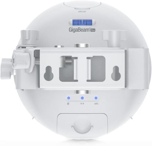 Ubiquiti GBE-PLUS (الولايات المتحدة) airMAX AC GigaBeam Plus راديو 60 جيجا هرتز مع أداء حقيقي مزدوج جيجابت مع مجموعة التركيب (متجدد) in Kuwait