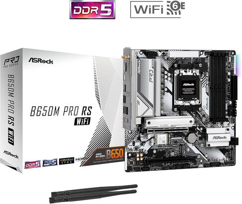 مجموعة ذاكرة اللوحة الأم لوحدة المعالجة المركزية Newegg - حزمة Ryzen 5 7600X مع ذاكرة B650M Pro RS WiFi وذاكرة TG T-Force 16 جيجابايت (2 × 8 جيجابايت) وذاكرة وصول عشوائي للكمبيوتر الشخصي ذات 288 دبوس DDR5 6000 (PC5 48000) in Kuwait