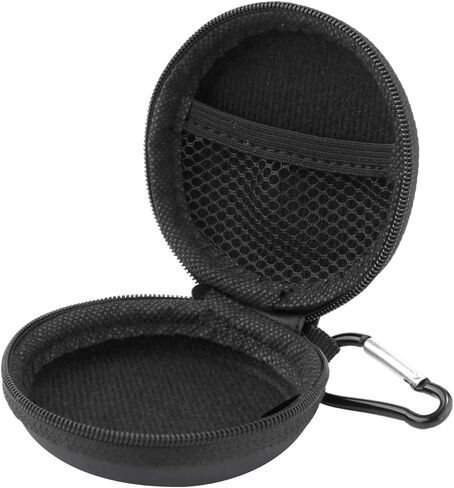 Hard Carrying Case for Go Plus+, Protective Case with Carabiner Clip, Black in Kuwait