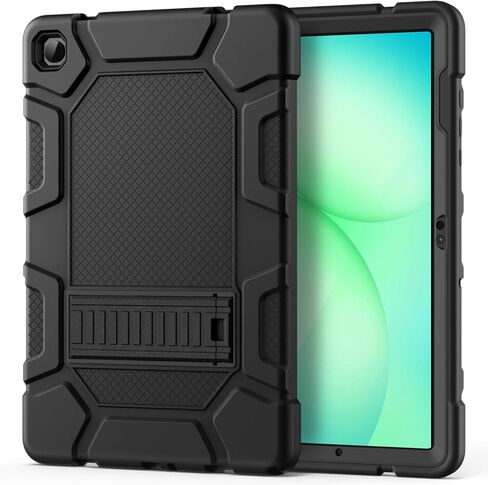 Azzsy Case for Samsung Galaxy Tab A11+/A9+ Plus 11 Inch 2026/2024, Heavy Duty Shockproof Rugged High Impact Protective Case, Black in Kuwait