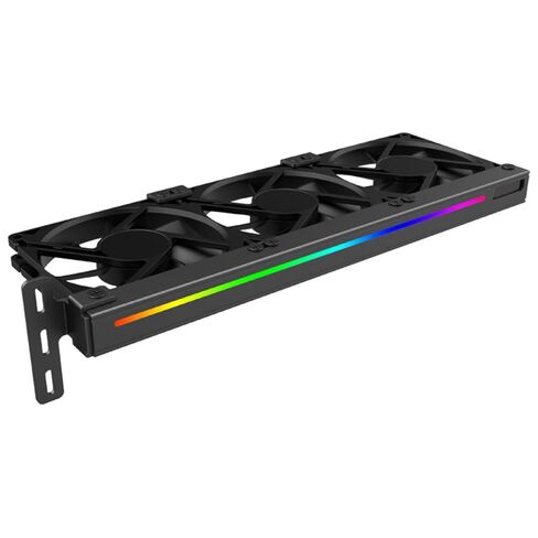 Cabilock 5V ARGB Video Card Cooling Fan, Silent GPU Fan Cooler with PCI Slot Bracket, Graphics Card Cooler for Desktop PC Gaming Thermal Management in Kuwait