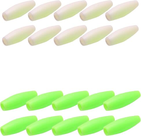 Squid Baits Hook Sleeve Fishing Tool Glowing Hollow Tube Fish Hook Accessories Night Sea Tackle Night Accessories in Saudi Arabia