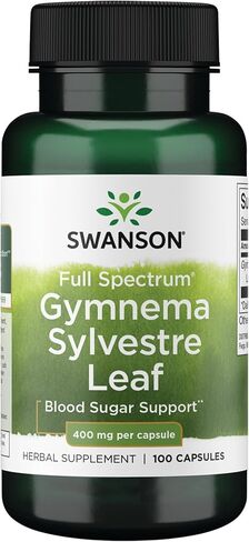Swanson Gymnema Sylvestre Leaf 400 Milligrams 100 Capsules in Saudi Arabia