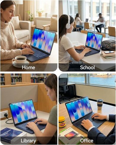 واقي شاشة T Tersely 3 Pack HD PET لجهاز MacBook Neo 13" إصدار 2026 (A3404، A18 Pro Chip)، فائق الوضوح، عالي الوضوح، طبقة حماية كاملة التغطية (شفاف) in Kuwait