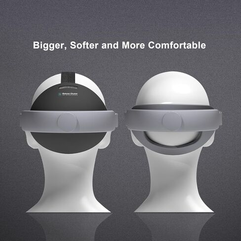 Globular Cluster CMGXR Comfort Mod متوافق مع هاتف Galaxy XR - وسادات ناعمة وموسعة للجبهة/الخلفية مع حزام علوي اختياري، مجموعة وسادات بديلة مقاومة للعرق وقابلة للتنفس in Kuwait