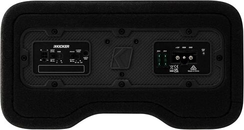 حزمة Kicker 53PL7TDF12 L7TDF: حاوية مضخم صوت السيارة بقوة 12 بوصة بقدرة 600 واط، RWK41 4-Gauge مجموعة أدوات تركيب أسلاك أمبير كاملة مع RCA، عنصرين in Kuwait