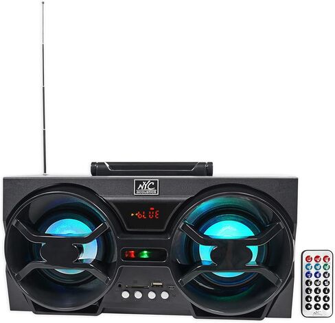 حزمة توفير الصوت: Terminator TNP212D2 1200 وات 2 أوم مزدوج 12 مكبر صوت/صندوق فرعي/حزمة أمبير مع مكبر صوت بلوتوث مزدوج 4 بوصات 30 وات مجانًا مع USB وSD وLED + جهاز تحكم عن بعد (عنصران) in Kuwait