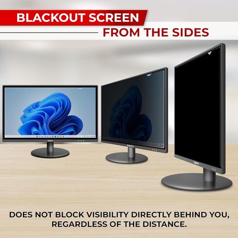SightPro 32 بوصة 16:9 مرشح شاشة خصوصية الكمبيوتر للشاشة - درع الخصوصية وواقي مضاد للوهج in Kuwait