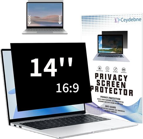 22 Inch Privacy Screen for Monitor with 16:10 Widescreen Monitor Blue Light Screen Protector - Anti-Glare - Anti-Scratch Protector Film for Data Confidentiality Privacy Shield [2 Pack] in Saudi Arabia
