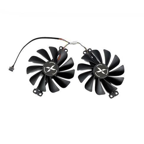 95 مللي متر FY010010M12LPA FDC10U12S9-C RX6600 6600XT مروحة بطاقة الرسومات لمروحة بطاقة فيديو الألعاب XFX Radeon RX 6600 XT in Kuwait