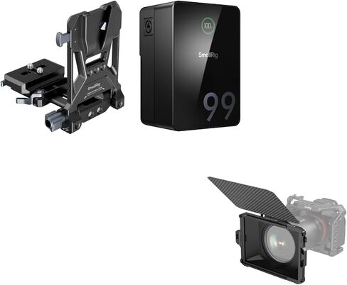 بطارية SMALLRIG V Mount VB99 Pro + Mini Matte Box Lite in Kuwait