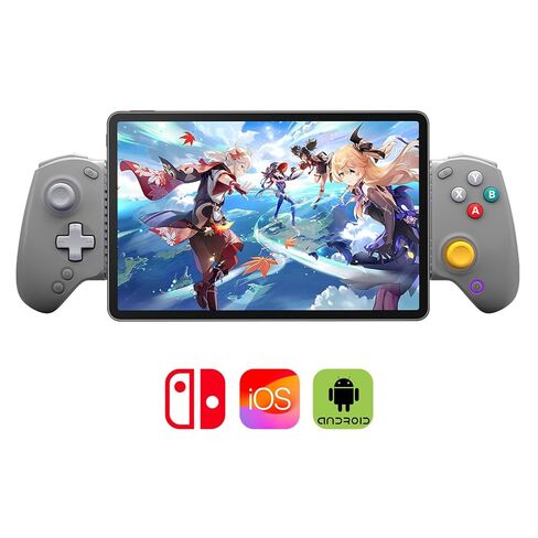 abxylute S8 Bluetooth Mobile Gaming Controller for Switch 1&2, iPhone15/16/17, iPad Android Phones Tablets, Portable Wireless Gamepad with Hall Joystick, Hall Trigger, Customizable buttons＆Key Mapping (black) (black) in Saudi Arabia