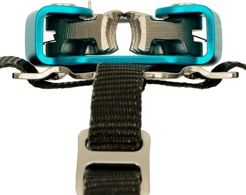 Notch Jet Step II Foot Ascender مع كاميرا مزدوجة بدون أسنان لتقليل التآكل والسحب على خط التسلق، استخدمه على كلا القدمين، متوافق مع الحبال 8 مم - 13 مم (100076) in Kuwait