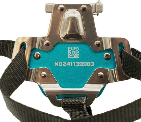 Notch Jet Step II Foot Ascender مع كاميرا مزدوجة بدون أسنان لتقليل التآكل والسحب على خط التسلق، استخدمه على كلا القدمين، متوافق مع الحبال 8 مم - 13 مم (100076) in Kuwait