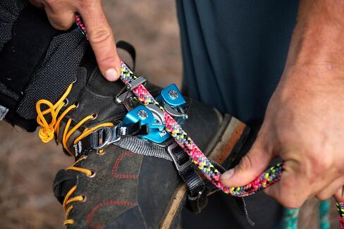 Notch Jet Step II Foot Ascender مع كاميرا مزدوجة بدون أسنان لتقليل التآكل والسحب على خط التسلق، استخدمه على كلا القدمين، متوافق مع الحبال 8 مم - 13 مم (100076) in Kuwait