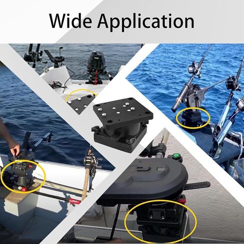 1026 قاعدة تثبيت دوارة لموديلات Downrigger، أسود in Kuwait