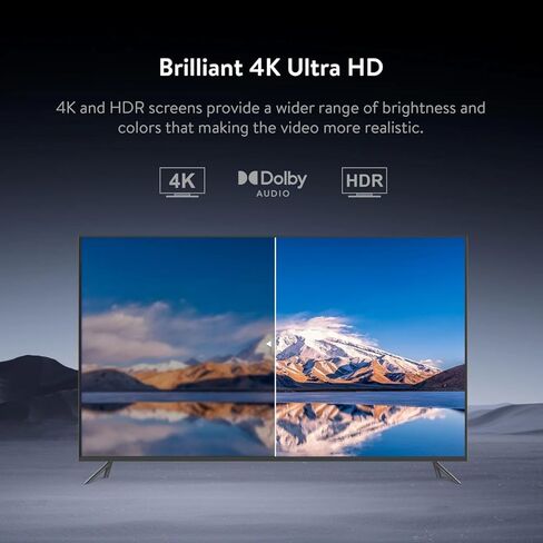 أون. جهاز بث 4K مع تلفزيون جوجل، سعة تخزين 8 جيجابايت، ذاكرة الوصول العشوائي 2 جيجابايت، مشغل بث تلفزيوني ذكي فائق الدقة، جهاز تحكم عن بعد مع مساعد جوجل، بث واي فاي سريع، مشغل وسائط HDMI مع دولبي فيجن in Kuwait