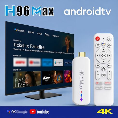 H96MAX Screencast TV Stick 4K Ultra HD Streaming Stick 16GB WiFi6 Streaming Media Player دفق الوسائط فيديو / صوت / ملف HDMI موسع لاسلكي من الكمبيوتر المحمول، الكمبيوتر الشخصي، الهاتف الذكي إلى شاشة عرض HDTV in Kuwait