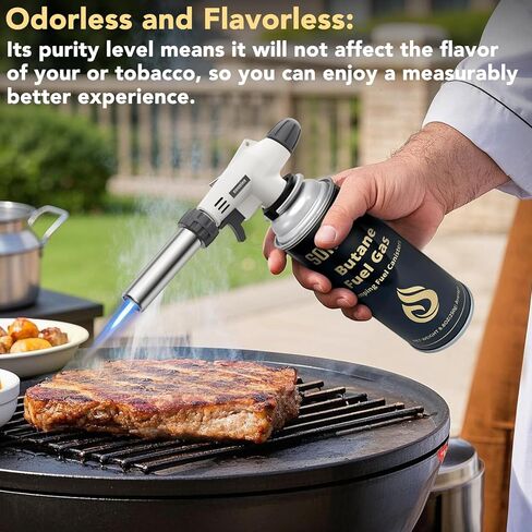 Sondiko Butane Gas, Premium Pure Refined Butane Gas, Butane Fuel Canister for Portable Camping Stove, Explosion Proof - RVR System in Saudi Arabia
