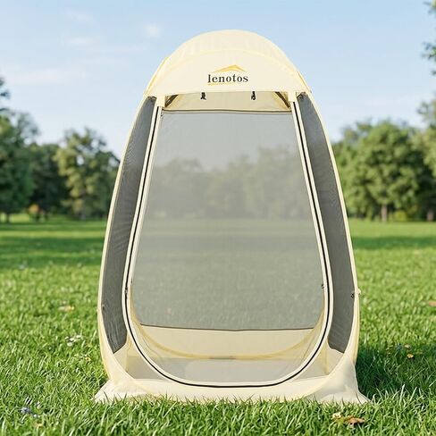 Lenotos Pop Up Screen House, 6'x6' Outdoor Screen Tent for Camping, Screened Gazebo with Mosquito Netting, Carry Bag in Saudi Arabia