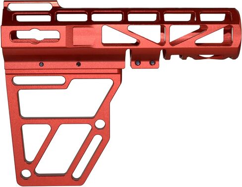 Skeleton Aluminum Fixed Stock Red in Saudi Arabia