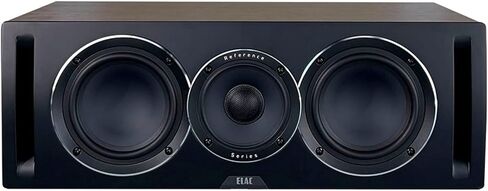 ELAC Uni-Fi Reference 3-Way 5-1/4" مكبر صوت مركزي - لون الجوز مع حاجز أمامي أسود للمسرح المنزلي in Kuwait