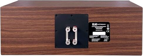 ELAC Uni-Fi Reference 3-Way 5-1/4" مكبر صوت مركزي - لون الجوز مع حاجز أمامي أسود للمسرح المنزلي in Kuwait