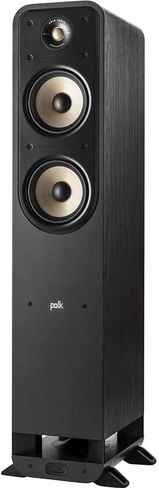 مكبر صوت Polk Audio ES55 Signature Elite أسود عالي الدقة قائم على الأرض in Kuwait