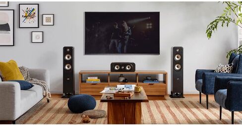 مكبر صوت Polk Audio ES55 Signature Elite أسود عالي الدقة قائم على الأرض in Kuwait