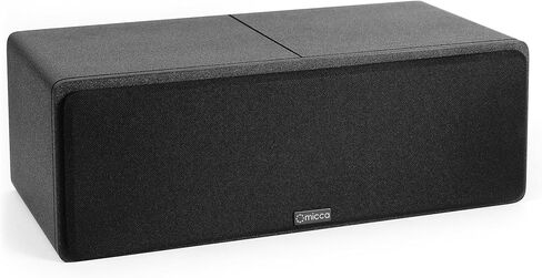 Micca MB42X-C G2 Center Channel Speaker for Home Theater Surround Sound, 2-Way Passive Speaker (Black, Each) (Renewed) in Saudi Arabia