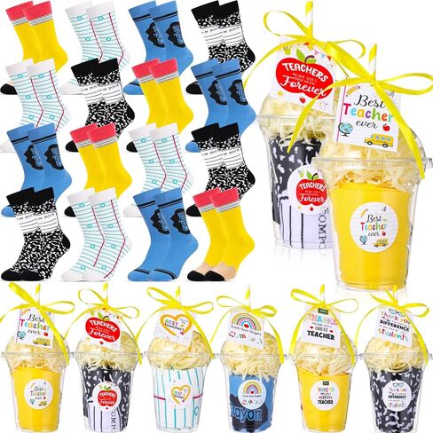 Nurses' Day Teachers' Day Cupcake Fuzzy Socks Bulk with Cards for Women Nurses Teachers Gifts in Saudi Arabia