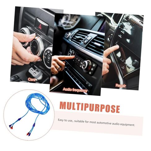 ULTECHNOVO Car Audio Speaker Cable Subwoofer Power Amplifier Wire Easy Installation Audio Line for Enhanced Sound Quality Vehicles in Saudi Arabia