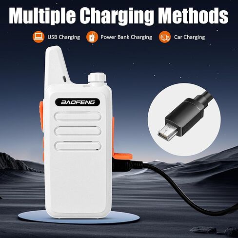 2 حزمة BAOFENG BF-T20 Raido ترقية BF-888S جهاز اتصال لاسلكي مع شحن USB صغير طويل المدى راديو ثنائي الاتجاه للبالغين مع سماعة رأس صوتية in Kuwait