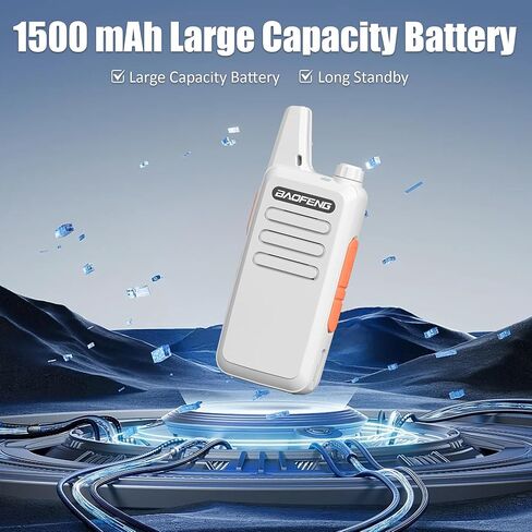 2 حزمة BAOFENG BF-T20 Raido ترقية BF-888S جهاز اتصال لاسلكي مع شحن USB صغير طويل المدى راديو ثنائي الاتجاه للبالغين مع سماعة رأس صوتية in Kuwait