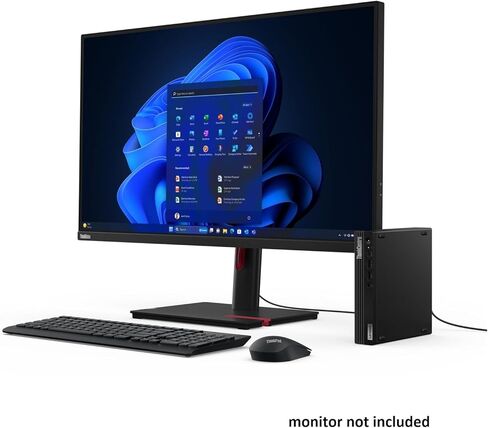 Lenovo ThinkCentre M75q Gen 5 Tiny Business Desktop (AMD Ryzen 5 8500GE (> Intel i7-12700T), 16GB DDR5, 512GB SSD, Radeon 740M Graphics) MFF, Mini PC, DisplayPort, HDMI, Ethernet, Wi-Fi 6E, Win 11 Pro in Saudi Arabia