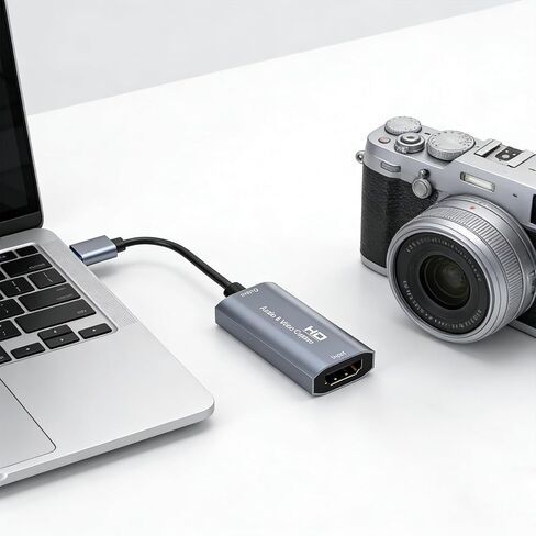 USB 3.0 HDMI Video Capture Card 1080P 60FPS Capture Device with USB C for PC Mac Tablet Camera in Saudi Arabia