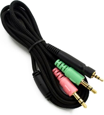 كابل سماعة الرأس 2 متر كابل الصوت لجهاز Sennheiser Game Zero ONE PC373 PC37X GSP350 500 600 سماعة الألعاب in Kuwait