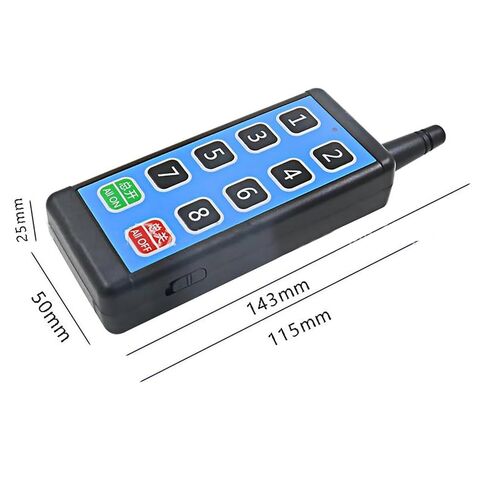 DC 8-86V Relay Remote Switch, Wireless RF Remote Control Switch 8 Channel Relay Receiver Module Parts in Saudi Arabia